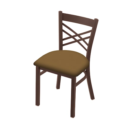 Holland Bar Stool Co 620 Catalina 18" Chair with Bronze Finish and Canter Saddle Seat 62018BZ012